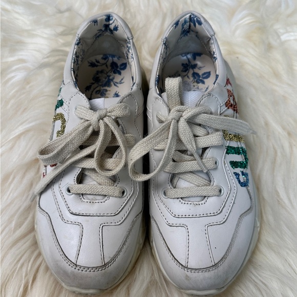 Gucci
Rhyton glitter Gucci leather sneaker size 30 - Picture 3 of 11
